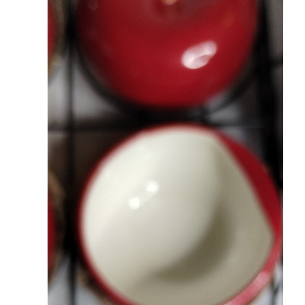 New‎ Temptations presentable Big Apple 3QT Tureen Set w/Wire Rack+4 Lidded Bowls - Picture 6 of 16